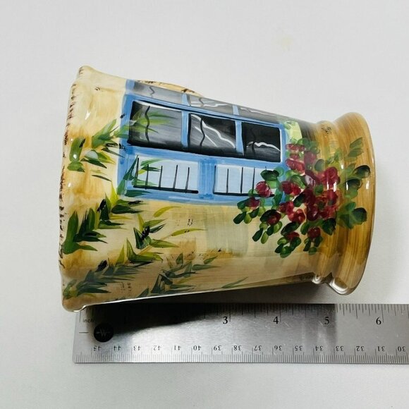 Tabletop Rue De Paris France Mug Hand Paint Souvenir Trip Ridge Large Restaurant - Picture 10 of 12